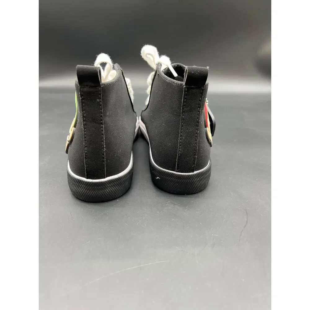 NINTENDO‎ Super Mario SNEAKERS HIGHTOPS Size 5 Official Licensed Product #115